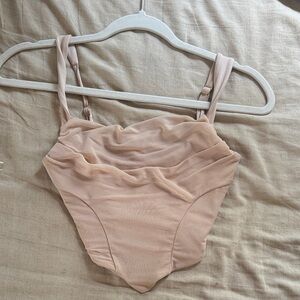 Oh Polly Nude Tank Top
